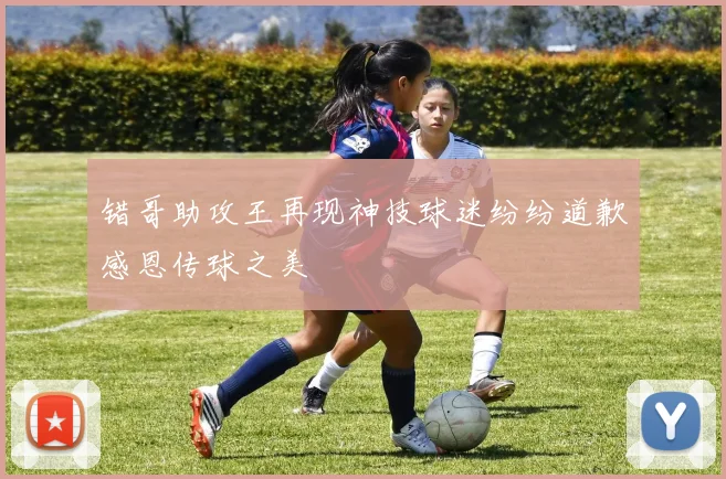错哥助攻王再现神技球迷纷纷道歉感恩传球之美